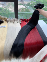 Bellecode Cheveux Vietnamiens Bruts Bouclés 100% Cheveux Humains Remy Lisses Soyeux Ondulés Jerry Curl Double Trame Faite à la Machine 100g