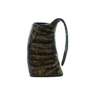 Meilleures ventes : Gobelet à shot en corne de buffle domestique, gobelet en corne viking, mug en corne, mug à bière médiéval, qualité supérieure, prix de gros - Product Image 4
