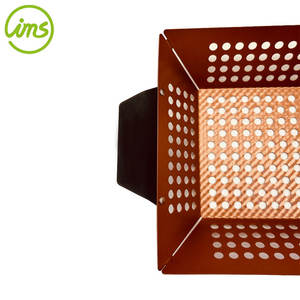 Cesta cuadrada antiadherente para parrilla de carne vegetal - Product Image 5