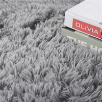 Alfombra Clásica Personalizada de Pelo Largo de 5-6mm, Alfombra Afelpada de Mezcla de Seda y Lana para Decoración del Hogar, Sala de Estar y Coche, Grosor de 10mm
