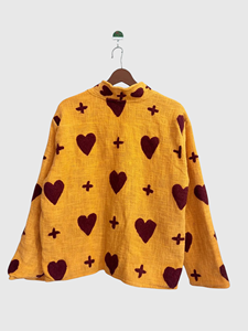 Veste matelassée à col mandarin brodée à la main avec des motifs floraux, manches longues, taille plus, vêtements de printemps pour femmes, style bohème en velours - Product Image 4