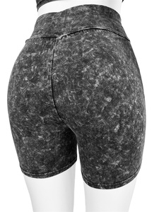Top corto de punto, camiseta y pantalones cortos, conjunto de dos prendas de 2 piezas para mujer, ropa de gimnasio por encima de la rodilla, ropa para mujer, conjunto de 2 piezas 2025 - Product Image 6