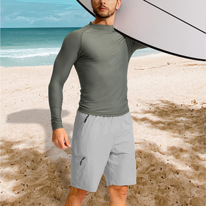 Maillot de bain de plage personnalisé pour homme avec cordon de serrage taille ajustable design sublimé doublure en maille production en vrac disponible - Product Image 2