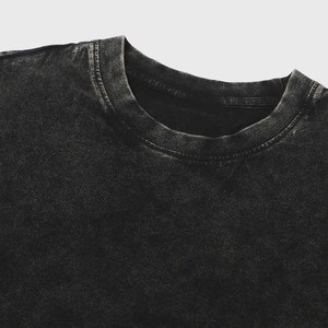 เสื้อยืดคอกลมแขนสั้นทรงปกติสำหรับผู้ชาย ผ้าถัก 100% คอตตอน สีพื้น เรียบง่าย เป็นมิตรกับสิ่งแวดล้อม แห้งเร็ว - Product Image 5
