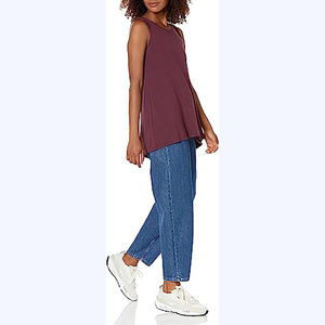 Camiseta sin mangas atlética de talla grande para mujer, camiseta de tela, camiseta de Fitness para entrenamiento, Yoga, correr, 2026 - Product Image 6