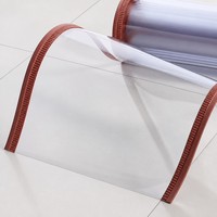 Rideau de porte magnétique en PVC transparent à fermeture automatique, isolation thermique, anti-insectes pour entrepôt frigorifique LANGFANG WANMAO