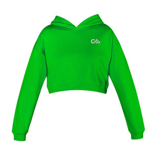 Último Precio en Tops Femeninos, Sudaderas con Capucha de Felpa para Mujer, Talla Grande, Sudaderas Cortas con Capucha para Mujer - Product Image 1