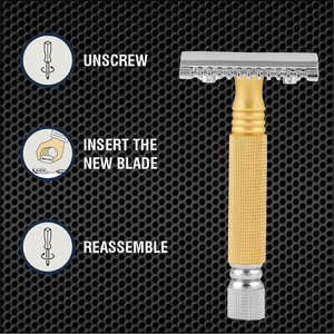 Rasoir de sécurité jetable de haute qualité avec lame de rasoir Manuel de rasage ultime sans effort pour l'utilisation des cheveux et du visage - Product Image 2