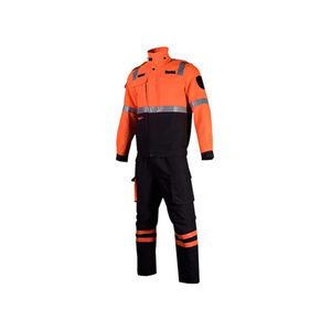 Traje de lucha contra incendios ignífugo de algodón transpirable personalizado al por mayor conjunto completo de alta calidad ropa de bombero Logotipo de Color personalizado - Product Image 5