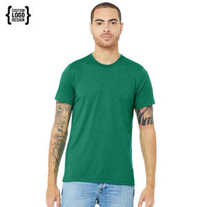 T-shirt classique à col rond en coton Pima pour homme - Product Image 4