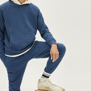 Conjunto Deportivo de Algodón/Felpa para Hombre, Transpirable y de Secado Rápido, Personalizable en Color y Logotipo, Chándal de Fútbol de Dos Piezas - Product Image 4