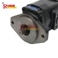 Gruppo Pompa Idraulica Aftermarket per Macchine Edili 14561971, Pompa Olio a Doppio Ingranaggio per Sistema Idraulico Escavatore