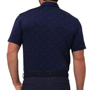 Algodón Elástico Transpirable con Estampado de Punto para Camisa con Bolsillo, Secado Rápido, Deportivo, Golf, Uniformes Corporativos para Hombre, Trabajo - Product Image 2