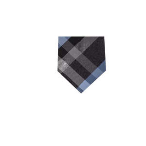 Kenneth Cole Reaction Men's Luxury Slim <b>Tie</b> Navy Ruby Plaid Print Jacquard Business Formal Cotton Silk <b>Polyester</b> Size Regular - Product Image 3