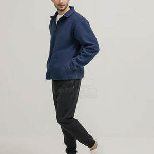 Sweat-shirt d'hiver classique pour homme en polaire sherpa à demi-zip, imprimé numériquement, écologique, respirant, confortable, décontracté, pour la détente - Product Image 5