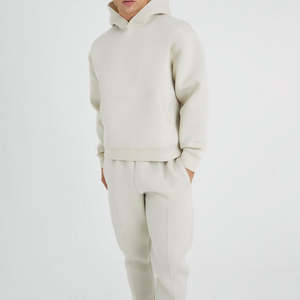 Ensemble de survêtement deux pièces personnalisé OEM pour homme, coupe ajustée, séchage rapide, style décontracté, pour le jogging - Product Image 3