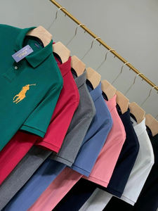 Camisetas Polo para hombre lisas y en blanco de color sólido de alta calidad con logotipo personalizado, Polo para hombre de poliéster 100% - Product Image 6