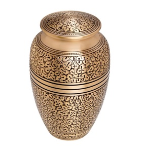 Urnes funéraires en métal de design unique, fournitures funéraires en gros de qualité supérieure, urne en métal élégante classique la plus vendue - Product Image 5