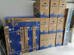 เครื่องปรับอากาศกรี มินิสปลิต ระบบอินเวอร์เตอร์ ติดผนัง ขนาด 9000-24000 บีทียู สำหรับใช้ในครัวเรือนและอุตสาหกรรม ใช้พลังงานไฟฟ้ากระแสตรง น้ำยาทำความเย็น R32 กรี - Product Image 2