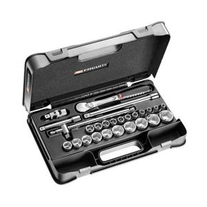 ชุดเครื่องมือเฟคอม 1/2'' เมตริก 6 จุด จำนวน 26 ชิ้น - Product Image 1