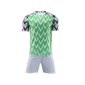 Uniforme de fútbol para hombre, camiseta de fútbol y pantalones cortos, Kit de entrenamiento, ropa de equipo de tela transpirable de secado rápido, ropa deportiva con logotipo personalizado - Product Image 2