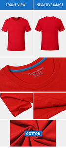 Camisetas en blanco 100% algodón blanco algodón camiseta 65 algodón 35 poliéster camiseta - Product Image 3