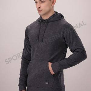 Customizable Logo Embroidered 350G Heavyweight Cotton Winter Unisex Hoodies Multicolor Sweatshirts Solid Pattern Sweater Pocket - Product Image 6