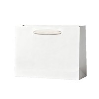 Offre spéciale : Sacs en carton blanc personnalisés avec logo imprimé pour les boutiques de vêtements, de lunettes, de cosmétiques et la publicité