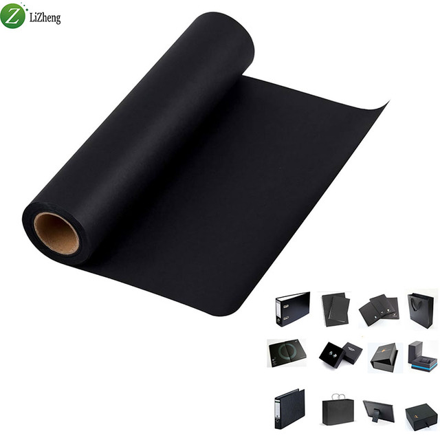 Lizheng 250g Black Card Stock Board Paper/300g Paper Cardboard 350g 400g 500g 225gsm Card Stock Black Paperboard