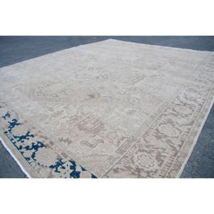 Tapis turc surdimensionné 9,7x12,4 pieds, tapis vintage, tapis gris patchwork - Product Image 3