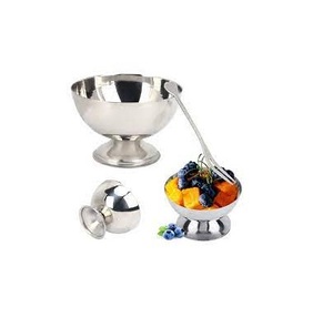 Bol à glace décoratif en acier et dessus de Table produit cadeau de mariage et artisanat forme ronde et utilisation à la main pour la vente - Product Image 4