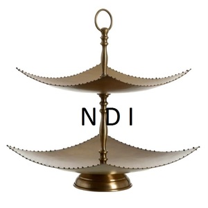 Hand Curved Design Rounded Shape Wedding Parties Metal <b>Cake</b> <b>Server</b> Stand For Hotel Tableware Decoration Accessories - Product Image 1