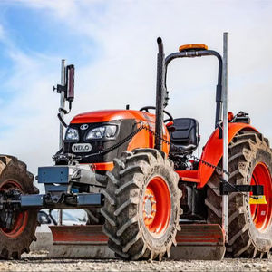 Tracteur niveleuse à roues classique Neilo Equipment 70HP à montage central 4 roues motrices avec composants principaux ROP : pompe, moteur, boîte de vitesses - Product Image 2