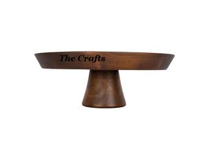 Tazón de Madera para Servir con Forma Redonda de la Más Alta Calidad, Tazón para Frutas para Decoración de Mesa de Boda - Product Image 3