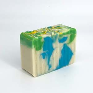 BOTANICAL BLISS HANDMADE <b>SOAP</b> Solid Goats Milk and Sea Moss Face <b>Soap</b> with Anti-Acne Whitening Features Fragranced with Lily - Product Image 2