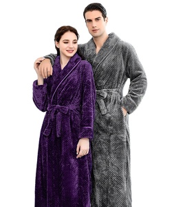 Factory Direct Unisex Microfiber dressing gown Soft and Absorbent Customizable for Hotels Resorts <b>Spa</b> Home Use for Men & Women - Product Image 1