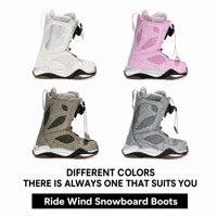 Raquettes à neige professionnelles pour femmes et hommes, légères, chaudes, imperméables, respirantes, antidérapantes, en caoutchouc, pour le ski/le snowboard