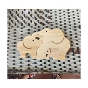 Animaux des bois jouets ensemble d'animaux de la forêt Jouet en bois Figure animale, jouet pour enfants, jouet animal en bois Waldorf - Product Image 2
