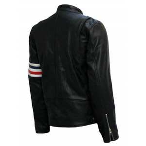 Blouson de moto unisexe en cuir coupe-vent 2026 – Fabricant de vestes de motard – Fournisseur OEM ODM - Product Image 6