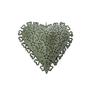 Adorno Decorativo de Pared con Diseño Elegante de Corazón Colgante de Metal Blanco para Decoración Navideña del Hogar, Hecho a Mano, al por Mayor - Product Image 5