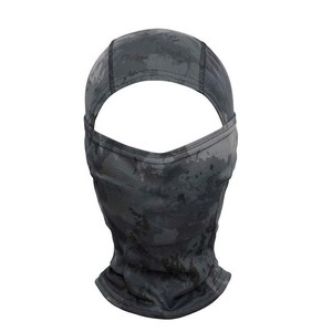 Balaclava unisexe couvrant tout le visage, masque de sport d'extérieur, imprimé camouflage foncé, respirant, imperméable, polyester, adulte, 56-58 cm - Product Image 1