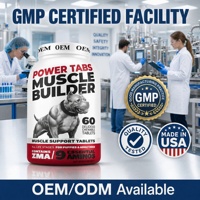 Complément alimentaire pour chiens OEM à haute teneur en protéines, pour développer les muscles, sous forme de friandises molles, pour chiens Pitbull, Bully et actifs, formule à marque privée