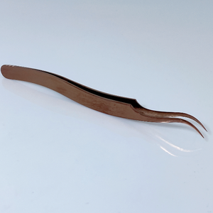Pince à épiler pour faux cils en acier inoxydable de qualité fine droite et incurvée - Product Image 5