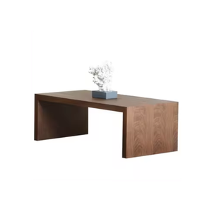 Mesa de centro cuadrada con muebles de sala de estar de madera maciza mesa de patio fábrica directa de Java Central - Product Image 1