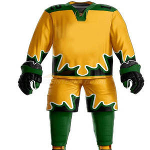 Equipo personalizado uniforme de hockey sobre hielo 100% poliéster deportes profesionales Jersey ropa de entrenamiento directo de fábrica al por mayor conjunto - Product Image 2