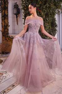 Lujoso vestido de cóctel elegante sin mangas de estilo modesto con patrón de cuentas antiestático brillante línea A para mujer - Product Image 4