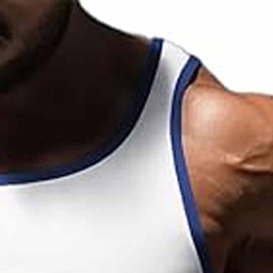 Débardeur de sport en coton 100% 220 g/m², logo personnalisé, t-shirt sans manches uni, séchage rapide, respirant, tricoté - Product Image 2