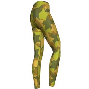 Leggings de yoga pour femmes à taille haute avec cordon de serrage, personnalisés et à marque privée, très vendus - extensibles, séchage rapide, en élasthanne/polyester, pour le fitness - Product Image 4