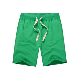 Shorts décontractés de sport d'été pour hommes Shorts de fitness de base en coton solide pour hommes - Product Image 1