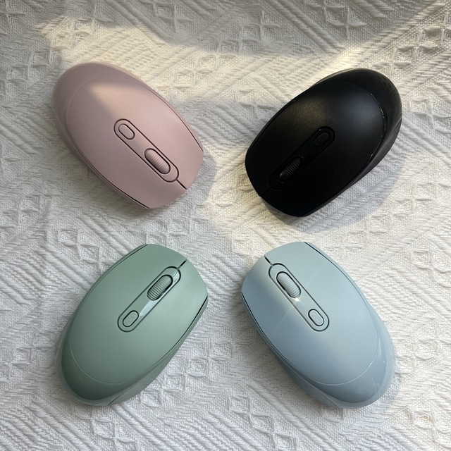 2.4GHz Wireless USB Optical Mouse for Laptops and Mobile Phones Right-Handed 3D Gaming Style Battery-Powered in Stock